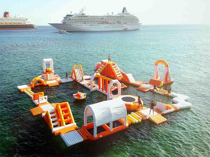inflatable backyard water park