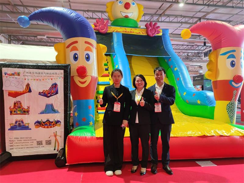 Castillo inflable para exhibición SEA EXPO Arabia Saudita