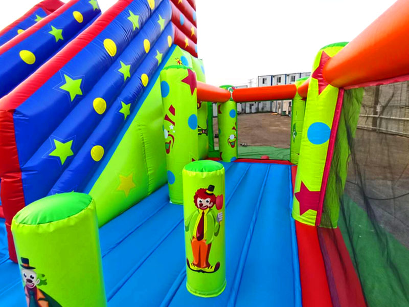 party jump inflatable slide