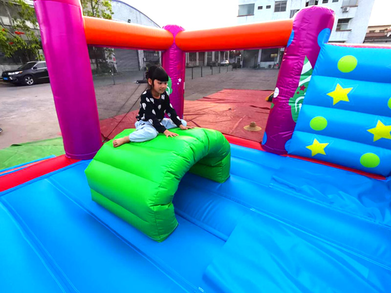 bouncy commercial inflatable slide