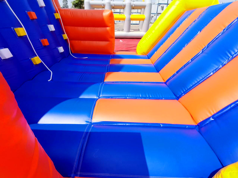 huge giant inflatable climbing wall