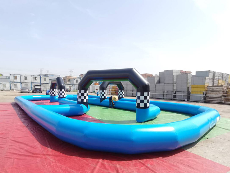 custom inflatable race track