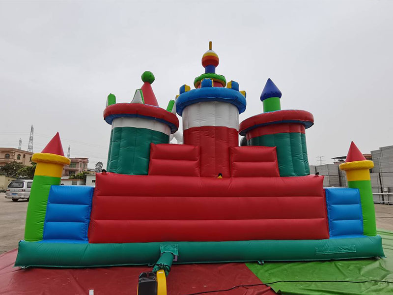 jumping castle inflatable slide
