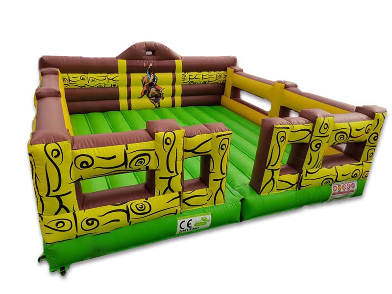 portable mechanical inflatable bull