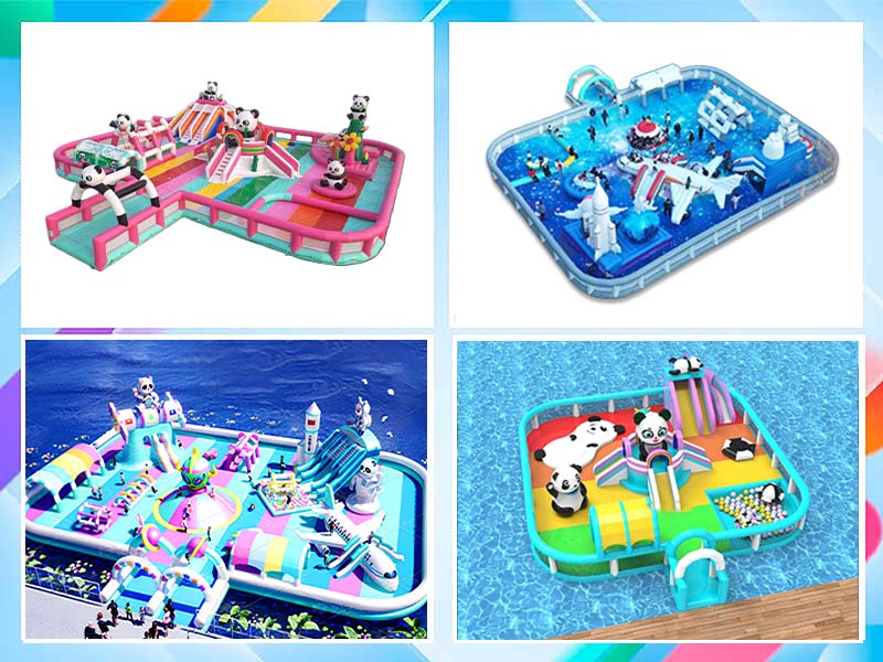 uv resistant inflatable water park