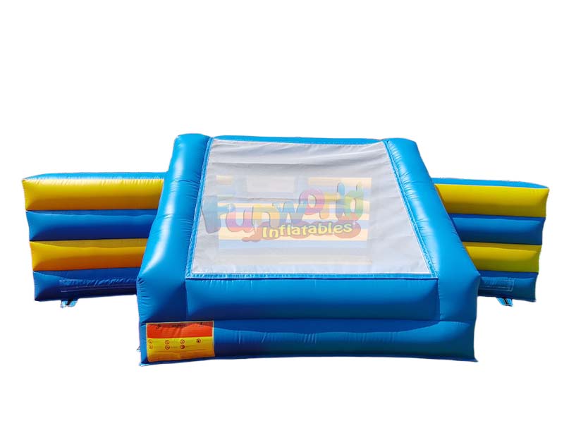 competition inflatable soap soccer field