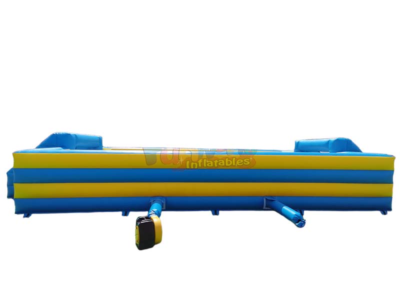 backyard inflatable soap soccer field