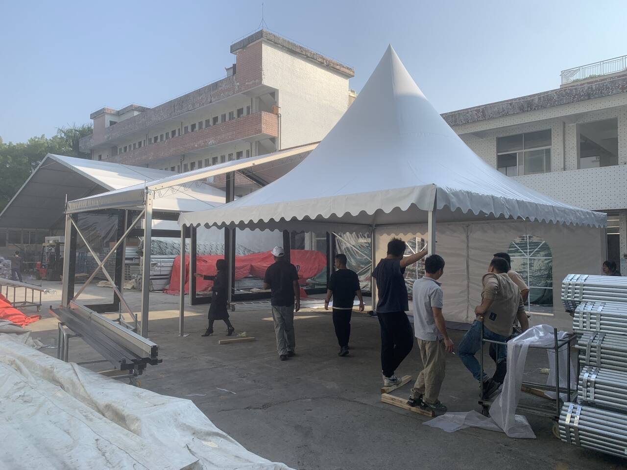 aluminum wedding tent