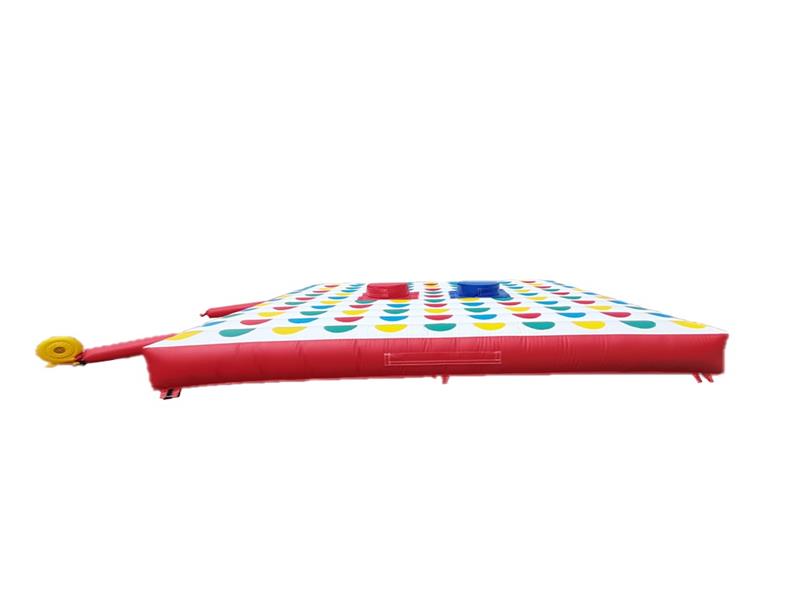 Interactive party inflatable twister game