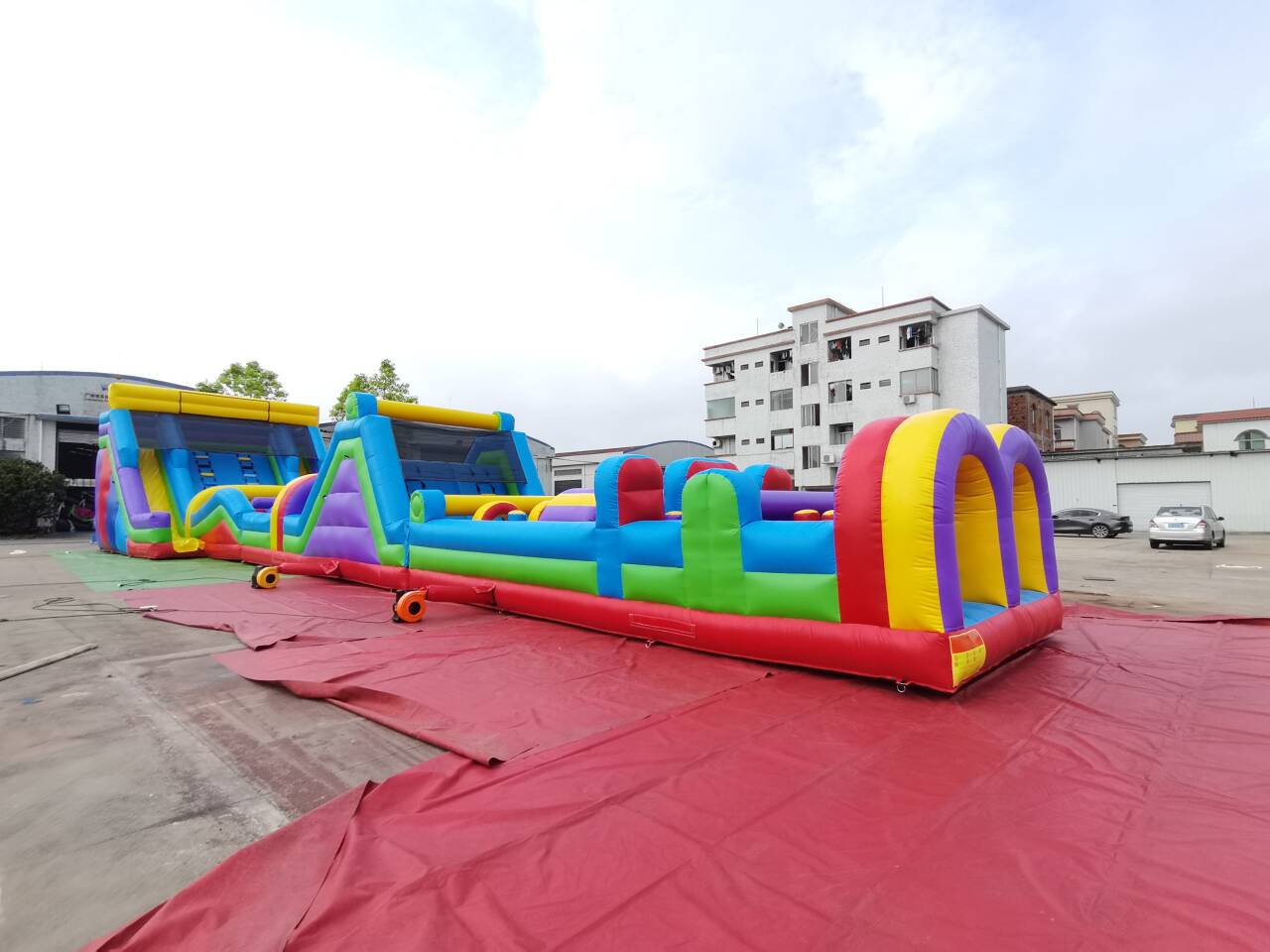 inflatable obstacle course