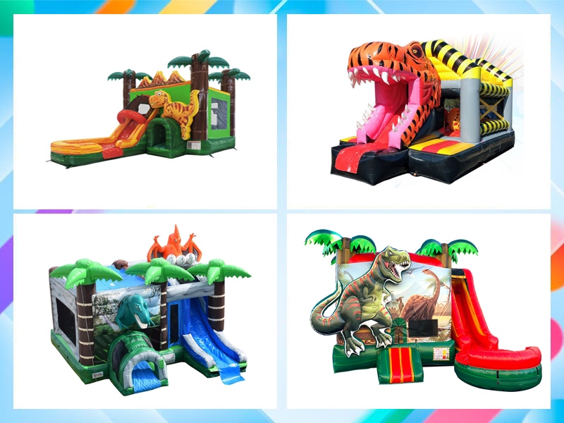 dinosaur jumping castle