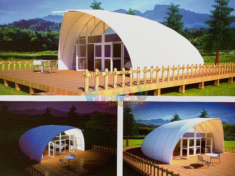 shell shape tent