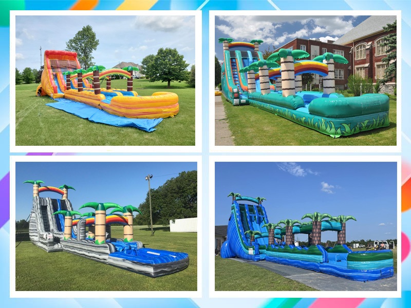 inflatable water slide commercial