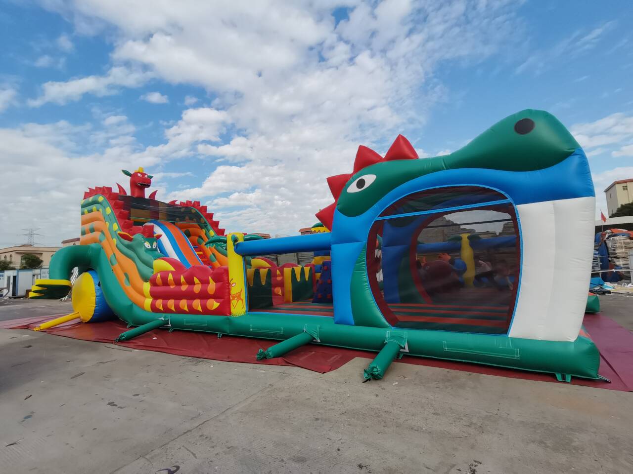 inflatable dragon playground inflatable dragon playground