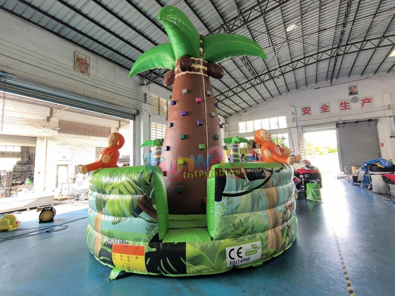 inflatable climbing wall for kids