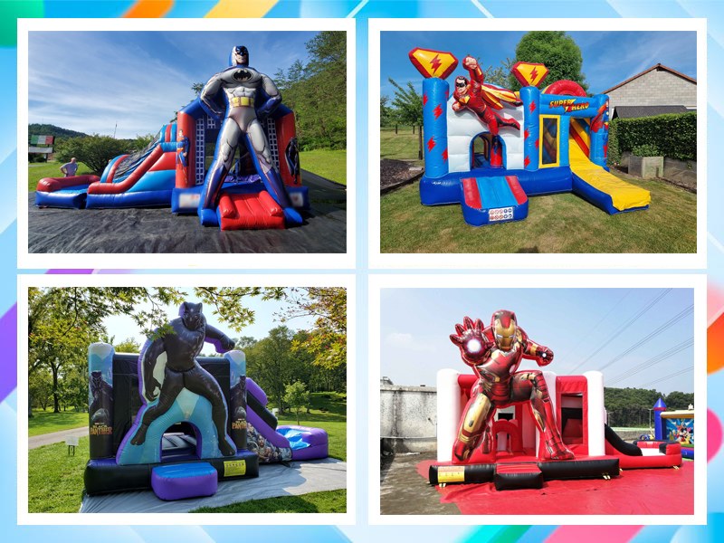 inflatable bounce house combo