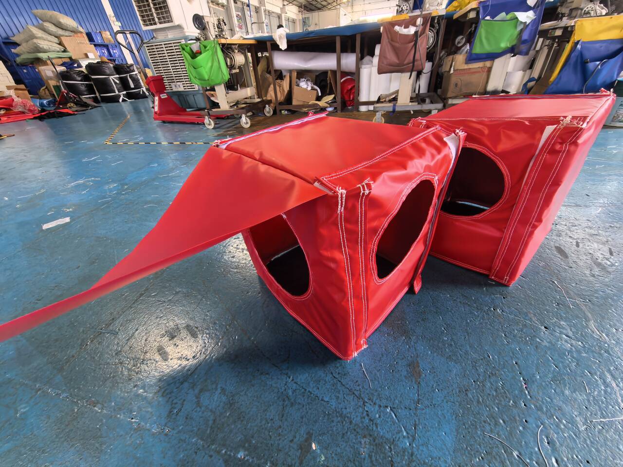 PVC blower cover