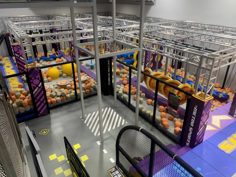 Zona de juegos interior: una solución de entretenimiento comercial de alto valor para todas las edades.