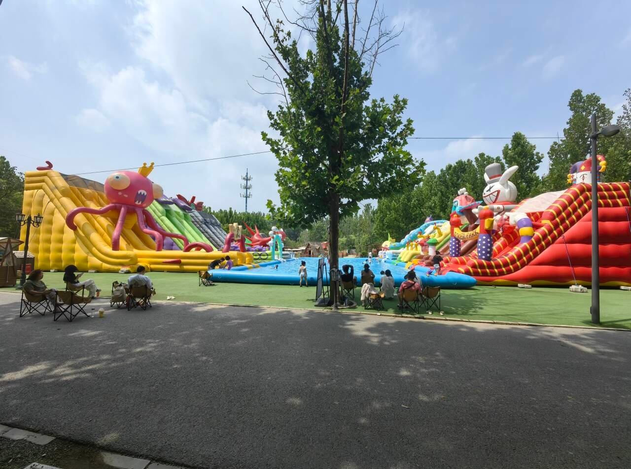 inflatable water park
