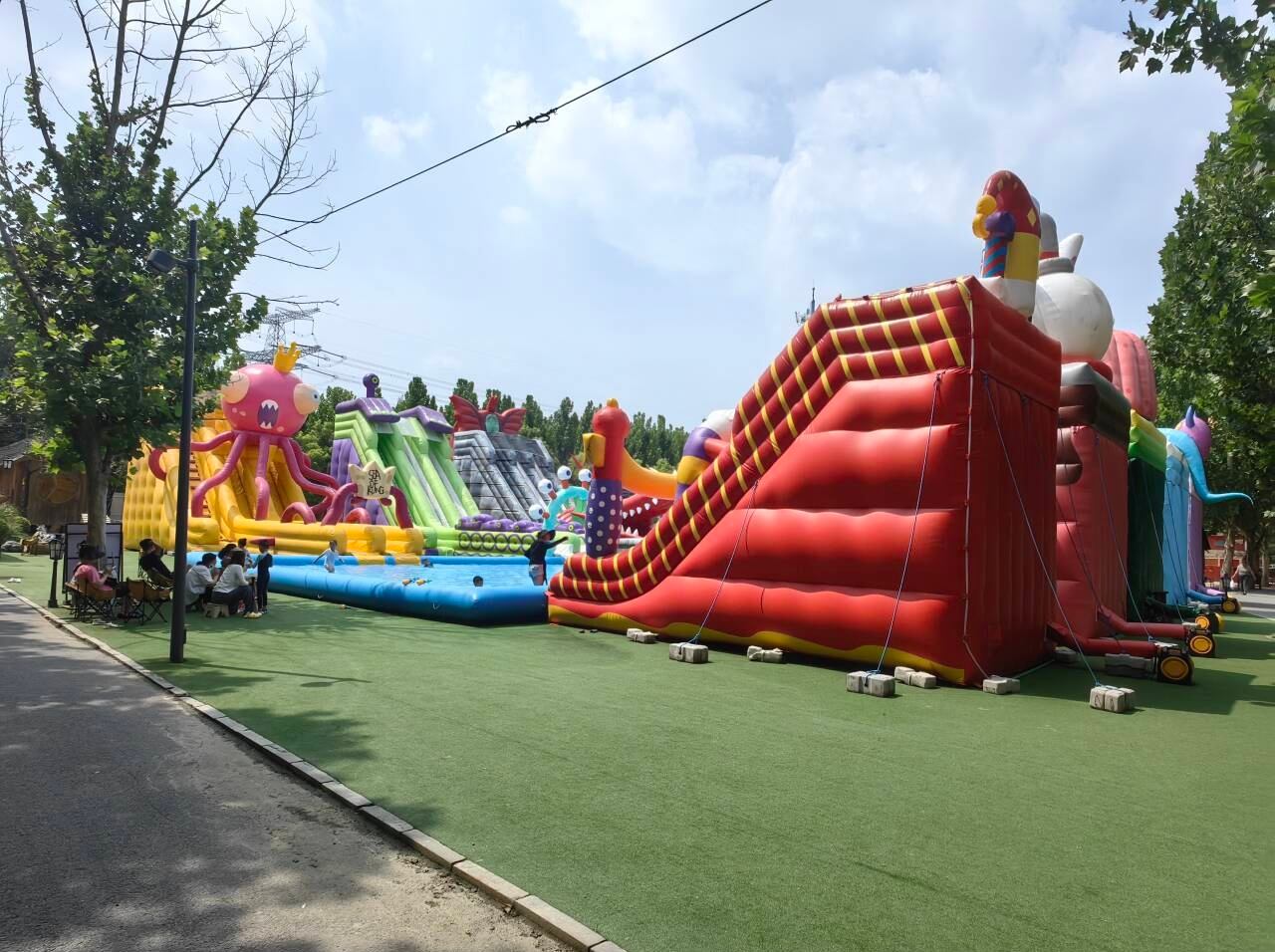 Giant Inflatable water playground