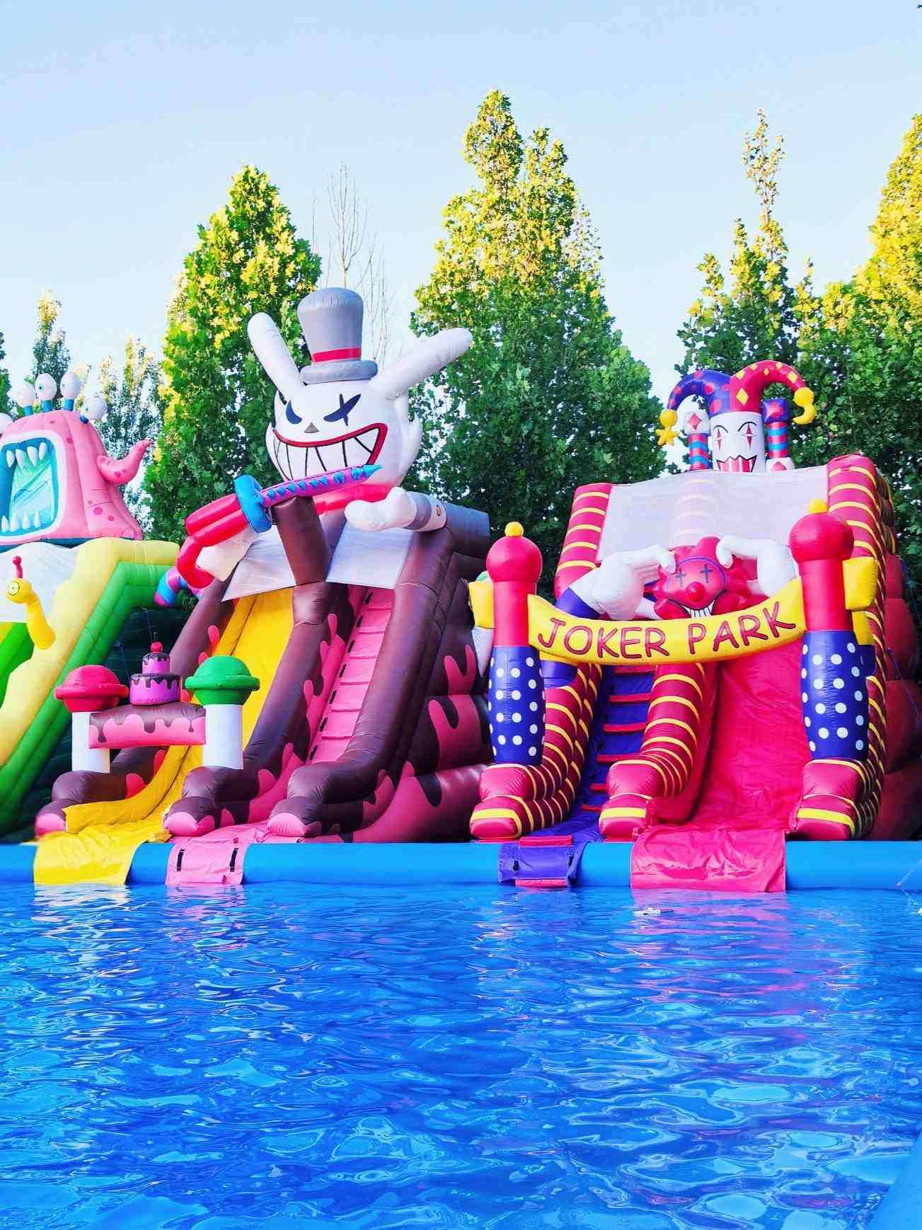 inflatable Commercial water slide