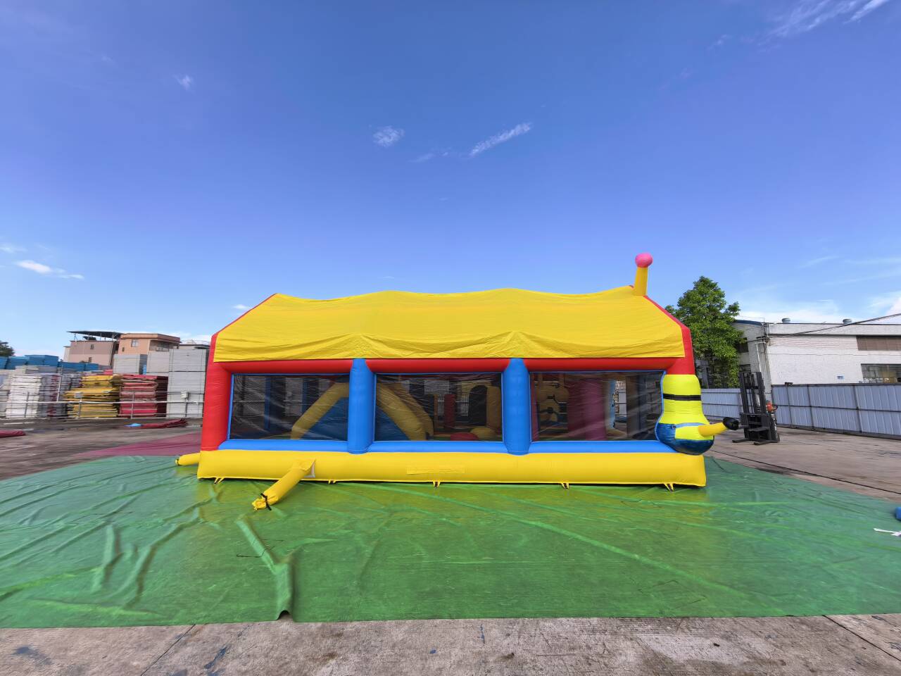 outdoor inflatable park
