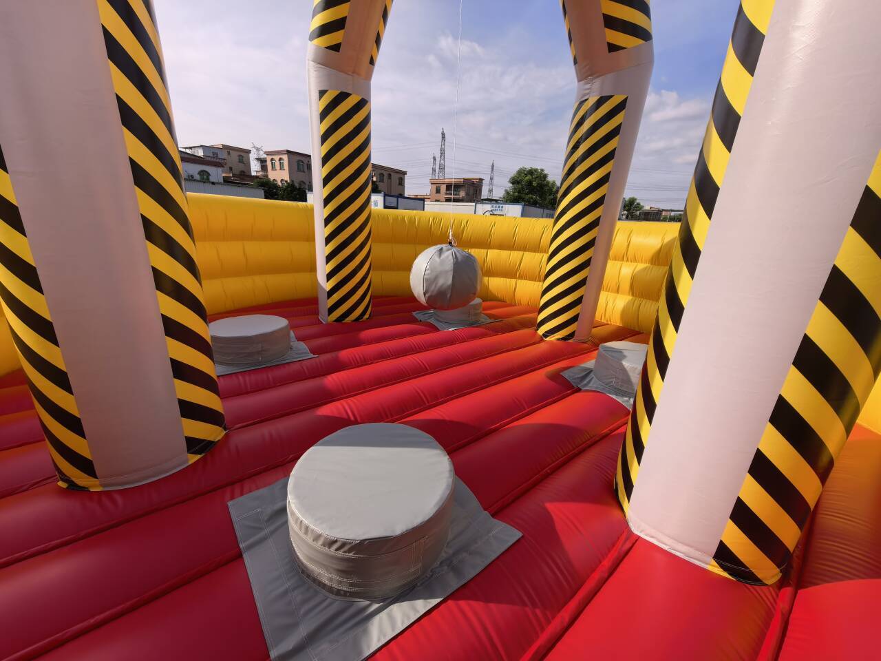 Wrecking Ball Joust Inflatable Outdoor Game