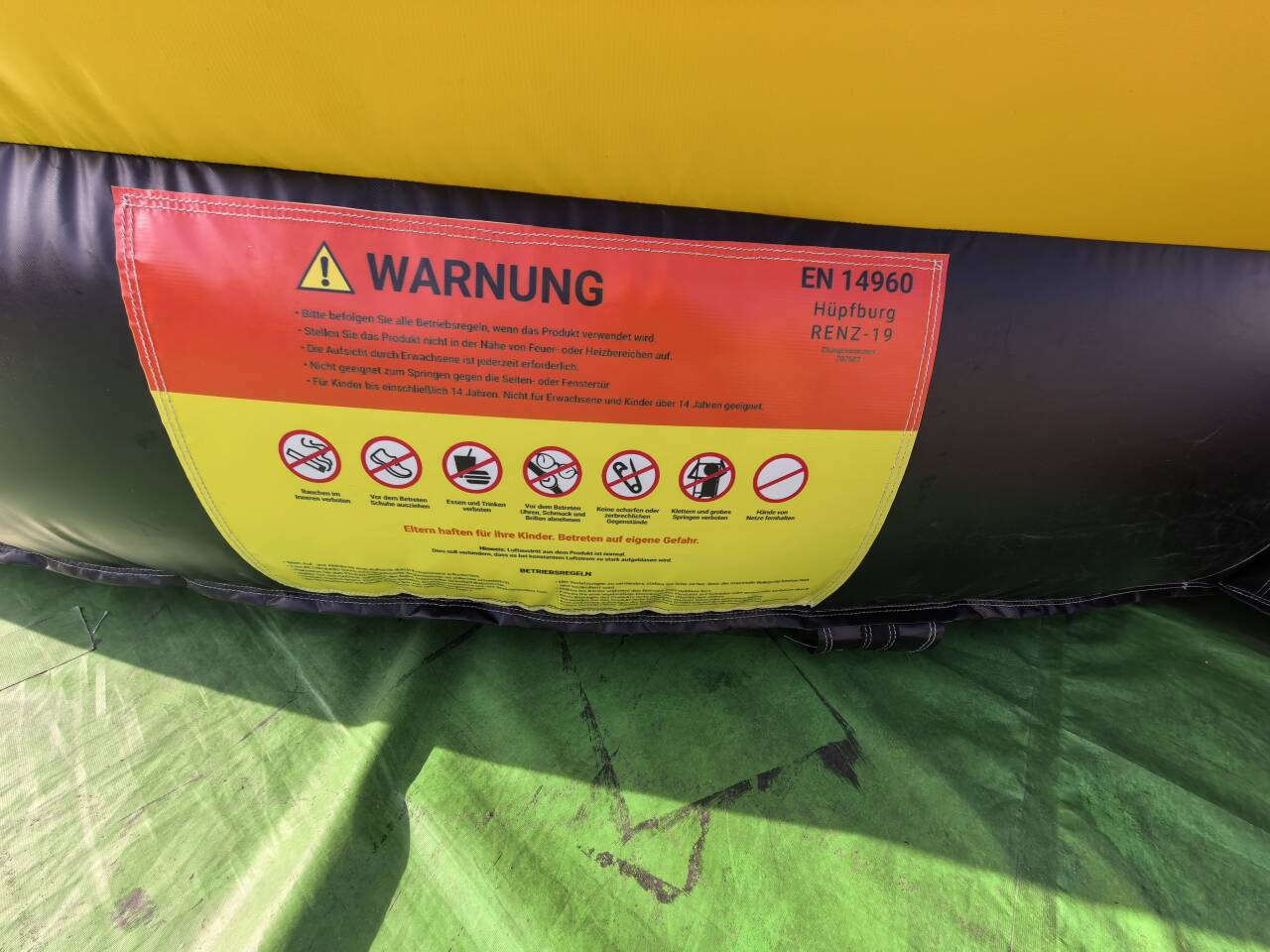 Wrecking Ball Inflatable Game