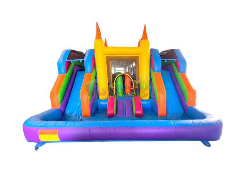 inflatable castle bounce slide