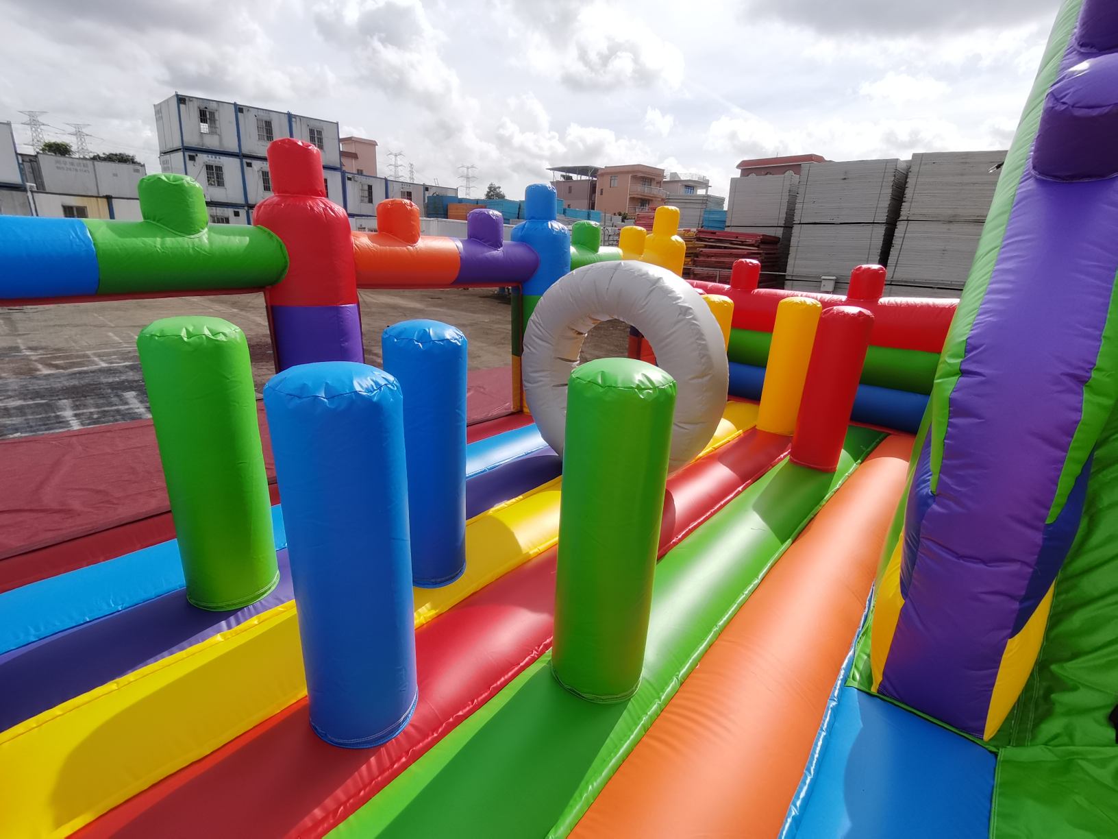 lego inflatable combo park