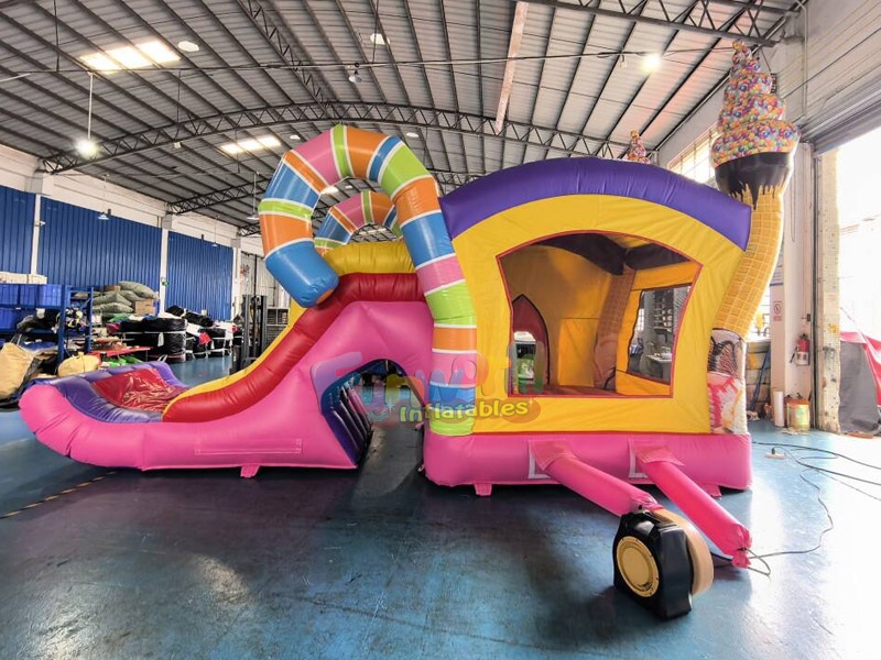 inflatable bounce house combo