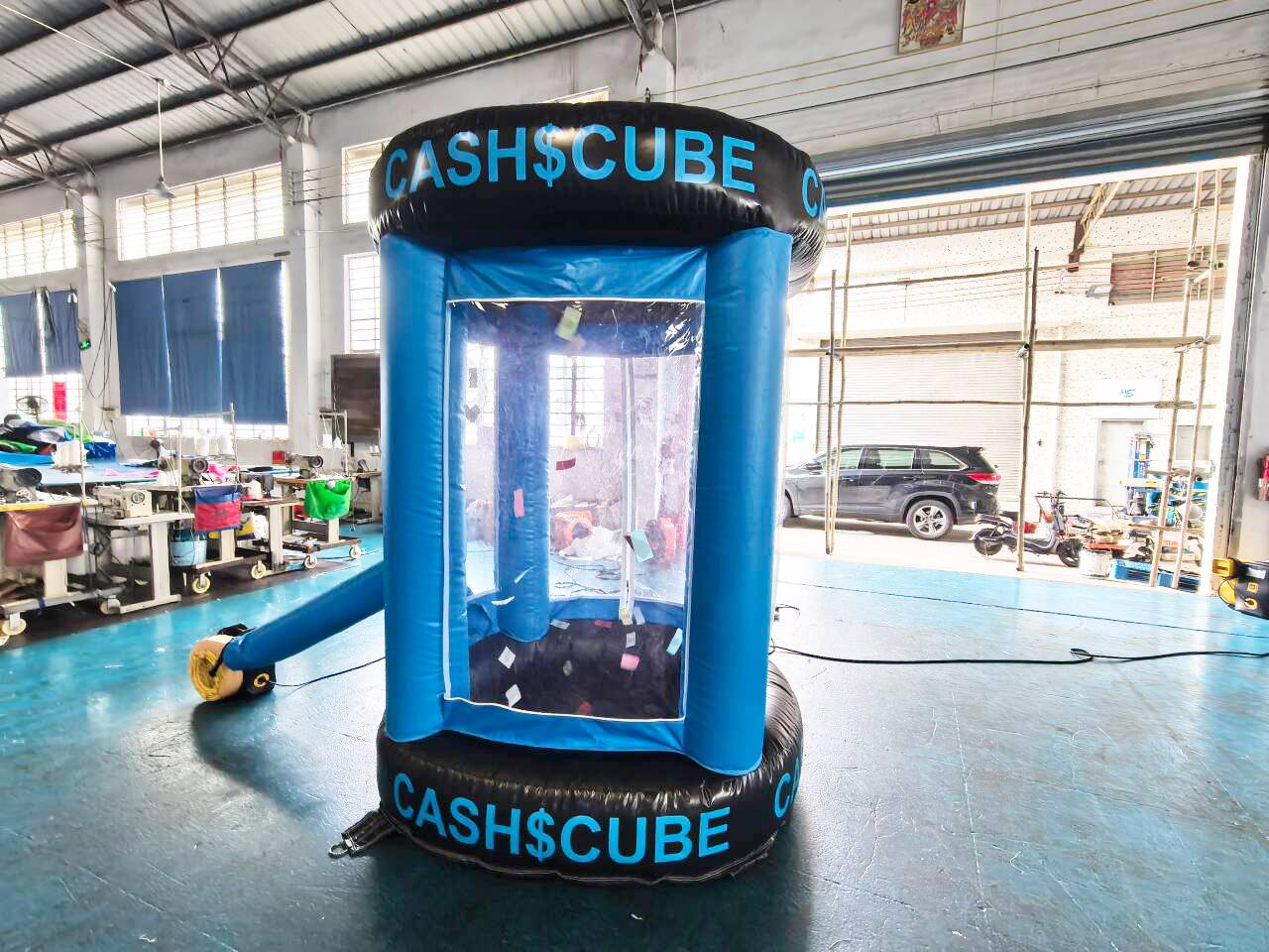 Inflatable Cash Cube Inflatable Cash Cube