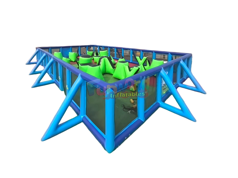 custom inflatable bunker field