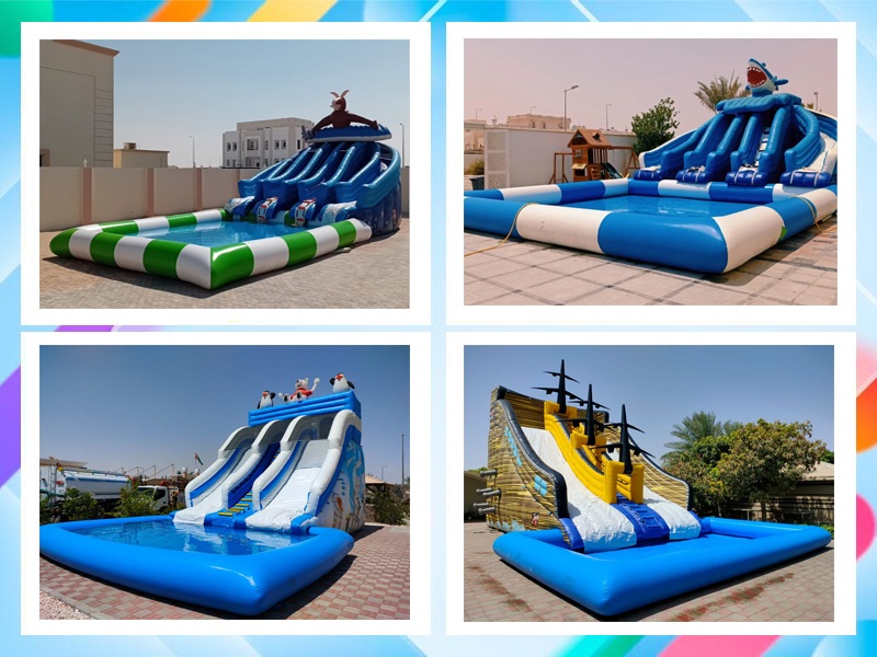 inflatable water slide kids